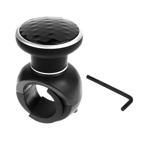 SHMZK Steering Wheel Knob Spinner, Driving Turning Assist Steering Wheel Knob with Metal Bearing, 360 Degree Rotation Steering Wheel Power Handle for Car Truck Boat, Car Accessories