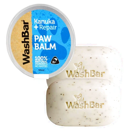 WashBar Original Soap for Dogs 2pack and WashBar Paw Balm (BUNDLE)