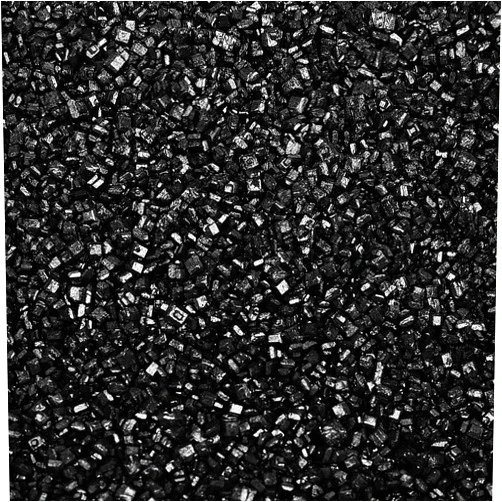 VoKaSar Black Sprinkles for Cake Decorating, Sanding Crystal Sugar 130g/4.59oz, Cupcake, Cookie and Donuts Toppings, Wedding, Birthday Party Supplies
