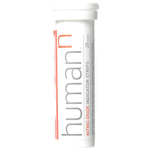 HumanN - Nitric Oxide I Indicator Strips - Test salivary Nitrite Levels - 1 Tube of 25 Strips