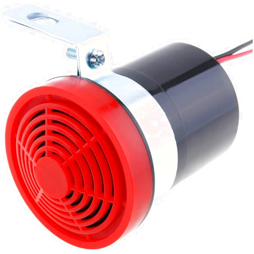 DriSentri Car Back-up Alarm, 12V-24V 105dB Universal Car Backup Reverse Beeper Warning Alarm Back Up Horn Reverse Beeper Buzzer for Motorcycle Car Vehicle
