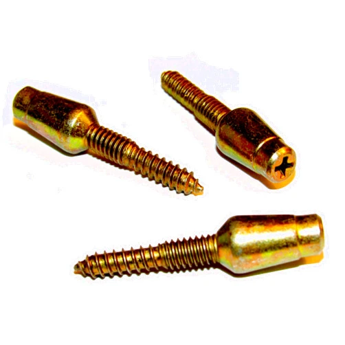 HINGEMATE Door Hinge Security Pins / Screws / Stud, 3-Pack Kit