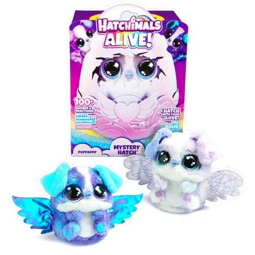 Generic Hatchiimals Alive Interactive Electronic Pet Mystery Hatch - 6.5 Inch Variety of Styles Includes Mist, Lights & Sounds - Educational Toy for Children Ages 5+ (Styles May Vary)