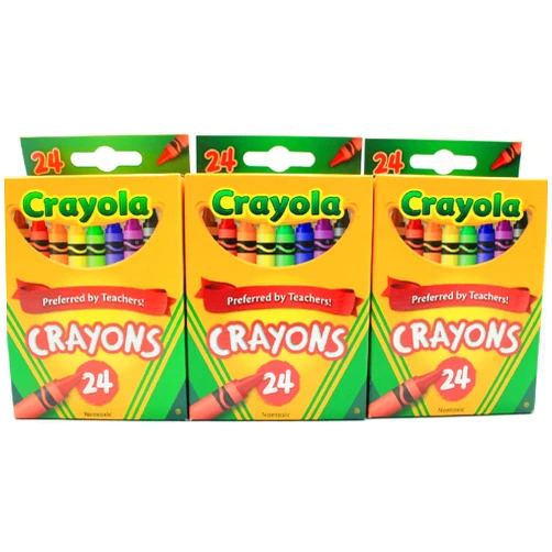 Crayola Crayons Bundle (3 Pack)