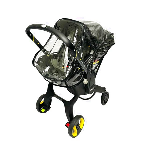 SASHA'S Rain and Wind Cover for Doona Infant Car Seat Stroller, Clear