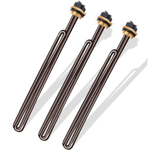 Dgqtrx 3pcs Titanium HE 90240 Water Heater Element Compatible with Eco 27,Eco 36 Tankless Water Heater,He90240 9000w Heating Element,He 80240,R004709024S,SGB-2903,HA-P004,HA-P005 (3pcs HE 90240)