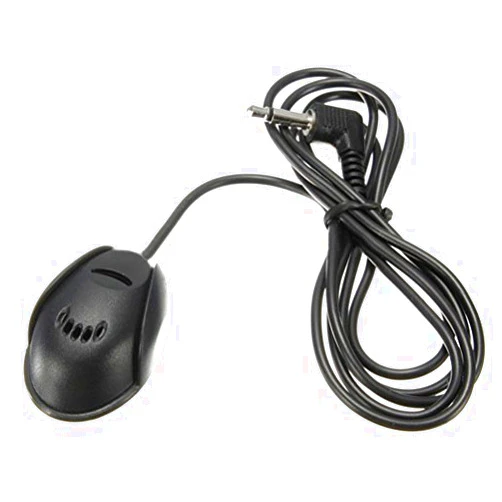 Galabox Mic 3.5mm External Microphone Assembly for Car Vehicle Head Unit Bluetooth Enabled Audio Stereo Radio Receiver GPS DVD with 3m Cable Plug and Play