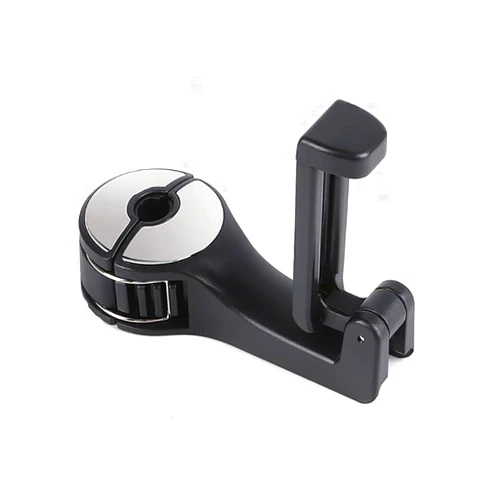 XIAOZHIHUI Car Seat Headrest Hook,Upgraded 2 Pack,2 in 1 Car Headrest Hidden Hook,Hanger Storage Organizer Universal for Handbag Purse Coat fit Universal Vehicle Car