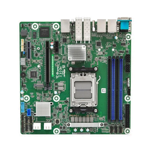 ASRock Rack Server Motherboard B650D4U3-2L2Q/BCM Micro-ATX AMD EPYC™ 4004 and AMD Ryzen™ 9000/8000/7000 Series Dual SFP28 (25GbE)