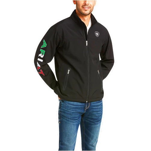 ARIAT Men's New Team Softshell Mexico Jacket