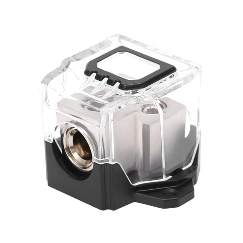 AOWINHIT Zinc Alloy Ground Distribution Block Power Splitter for Auto Boat, 0GA 4GA Out Audio Amplifier Modification, Noise Reduction for Car RV ATV Vehicle Audio System