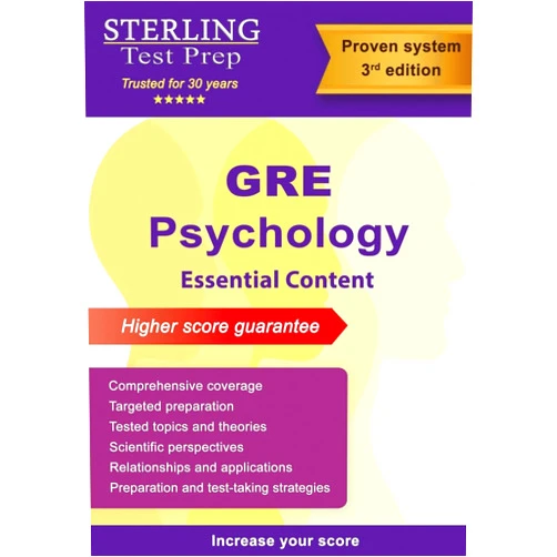 Sterling Test Prep GRE Psychology: Comprehensive Review for GRE Psychology Subject Test