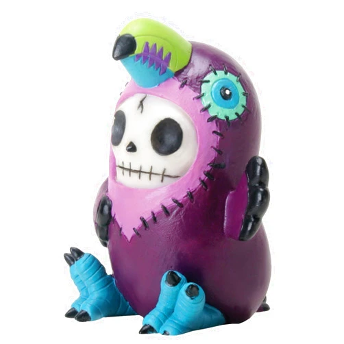 SUMMIT COLLECTION Furrybones Toucan Mango Signature Skeleton in Purple Toucan Costume