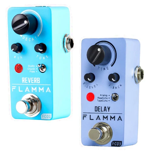 FLAMMA FC02 Reverb Pedal and FC03 Delay Pedal