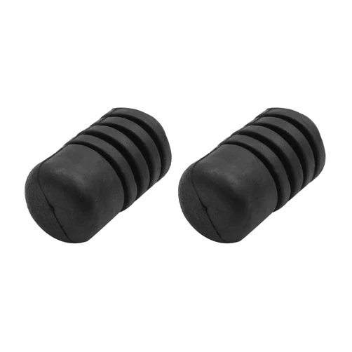 X AUTOHAUX 2pcs 18mm Car Door Shock Absorber Door Rubber Shock Block Absorbing Anti Collision Black Buffer Mount for Car Door Hood Trunk