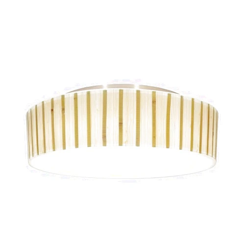 Dolan Designs Decorative Ceiling Trim for Recessed Lights with Bamboo Drum Shade