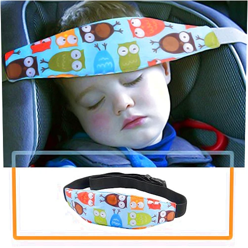 Luckyiren Head Support for Stroller Car Seat - Head Band Strap Headrest for Sleeping Traveling for Toddler Kids Children Child Baby Infant