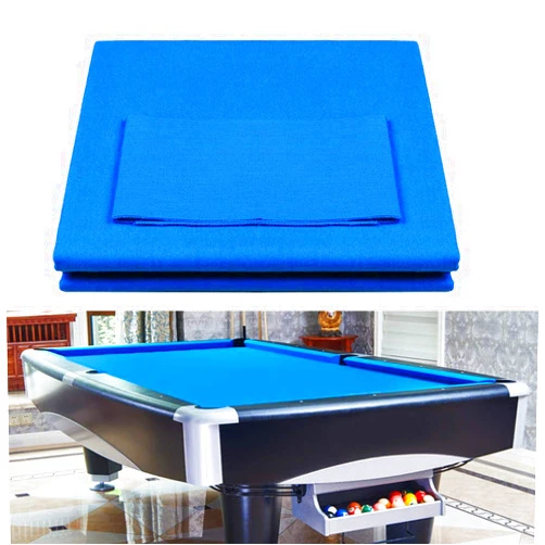 Boshen Worsted Blend Billiard Cloth Pool Table Felt Fast Speed for 7' 8' 9' Pool Table Pre Cut Bed & Rails