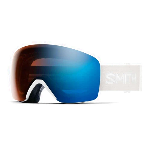 SMITH Skyline Goggle 2025 White Vapor w/CP Photochromic Copper Blue Mirror Goggle 2025