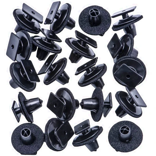 Rexka 20pcs Rocker Panel Moulding Retainer Clip for Nissan Infiniti 76882-EG01A 370Z Altima Juke M35 M45