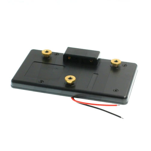 HangTon Camera Gold Mount Battery Plate Bracket Adapter Power Supply Compatible for Panasonic Anton Bauer (A-GP)