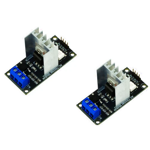 IOT DynRobot 2 pcs PWM Ac Programmable Light Dimmer 110V - 220V AC Module Controller Board for Arduino, STM, ARM, AVR, Raspberry Compatible 50/60hz with HeatSink 3.3V/5V Logic from 110V Ac to 220V 8Amper