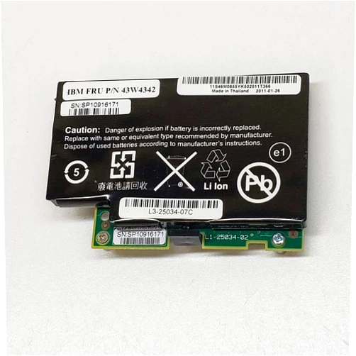 IBM 43W4342 Computer Exchange SERVERAID MR10M BATT
