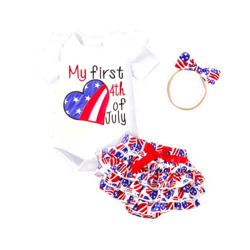 Mioglrie Newborn Infant Baby Girl Clothes Romper Shorts Set Floral Summer Outfits Cute Baby Clothes Girl