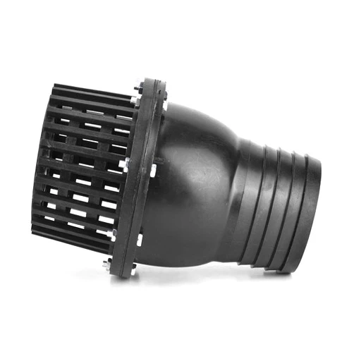 Hyuduo Water Pump Foot Valve Black PVC Low Pressure Flat Check Valve Black 1.5in 2in 2.5in 3in 4in Optional for Fluid Machine Industrial Garden(4in), Various Pumps And Accessories