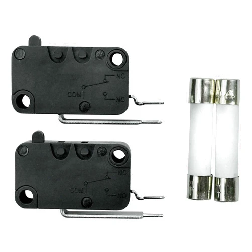 Mogankey W10195039 Dishwasher Float Switch and Slow-Blow Ceramic fuses Compatible with Whirlpool KitchenAid May-tag Dishwasher Replace WPW10195039 MS10-06 PS11750031(Pack of 2)