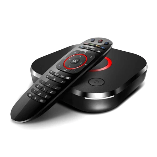 Infomir Original MAG 544 W3 4K Set Top Box Multimedia Player Internet TV Receiver 2160p @ 60 FPS HDMI 2.1 HDR and HEVC Support USB 3.0 4X ARM Cortex-A35 + HDMI Cable, Much Faster Than Mag 524w3