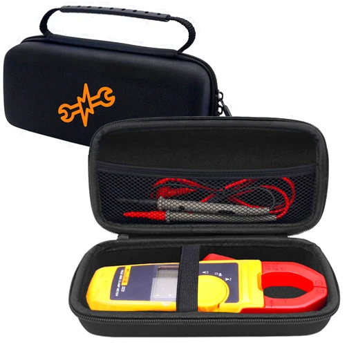 Klawdsky Hard Tool Carrying Case for Fluke 323/324/325/303/305 Clamp Multimeter FC True RMS Meters(Case Only)