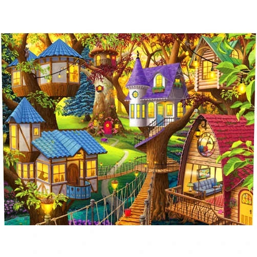 Ravensburger Twilight in The Treetops 1500 Piece Jigsaw Puzzle for Adults - 12001009 - Handcrafted Tooling, Made in Germany, Every Piece Fits Together Perfectly