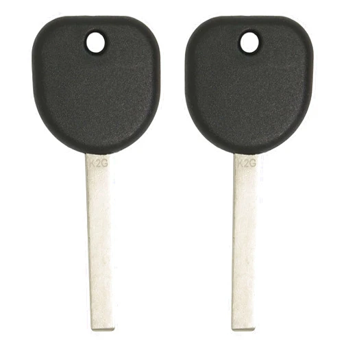 Keyless2Go Replacement for Uncut Transponder Ignition Car Key High Security Laser Sidemill B119 HU100 (2 Pack)