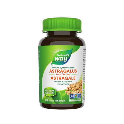 Nature's Way Astragalus Root Capsules, 470 mg, 100-Count