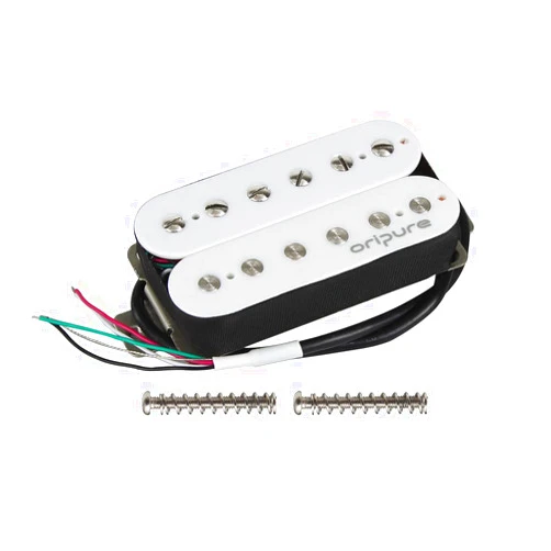 OriPure Alnico 5 Guitar Humbucker Pickups White Neck Pickup