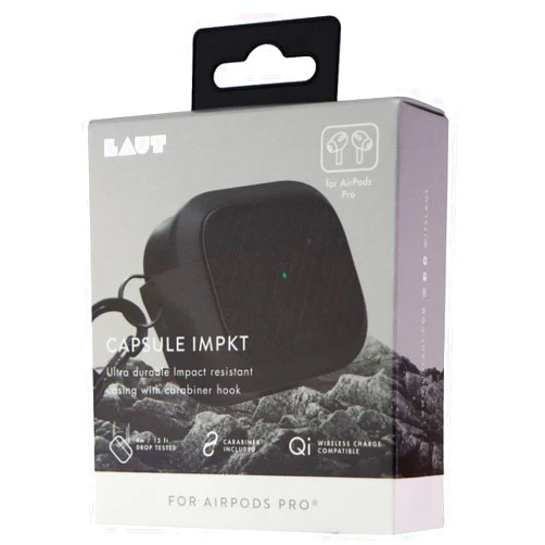 Laut Capsule Impkt Ultra Durable Case for Apple AirPods Pro - Slate