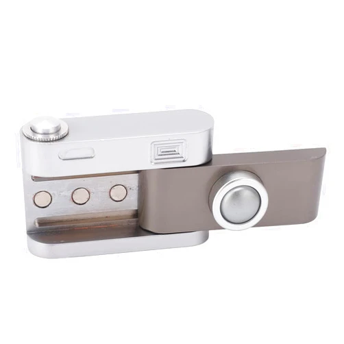 Nurnesy Slider Toy, Camera Shaped ADHD Push Slider Toy Adult Metal Press Click Anxiety Stress Relief Slider Toy for Office