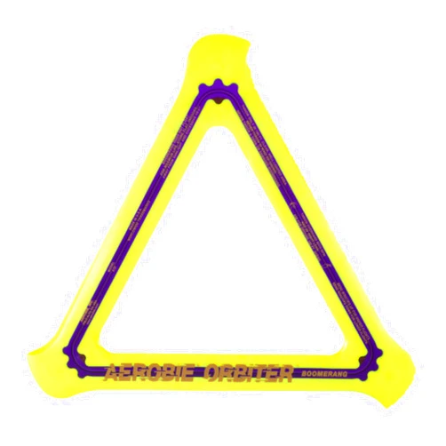Aerobie Orbirter High Performance Boomerang, Outdoor Flying Disc, Returning Boomerang, Flying Ring for Kids Parties and Backyard Games, Teen Boys Gift Ideas, Kids Toys for Ages 5 & Up, Yellow, 11.5”