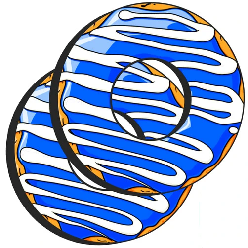 GripDonuts.com Doughnut Collection - Gripdonuts.com Premium MX BMX Dirt Bike Motorcycle Grip Donuts (13 Variations)