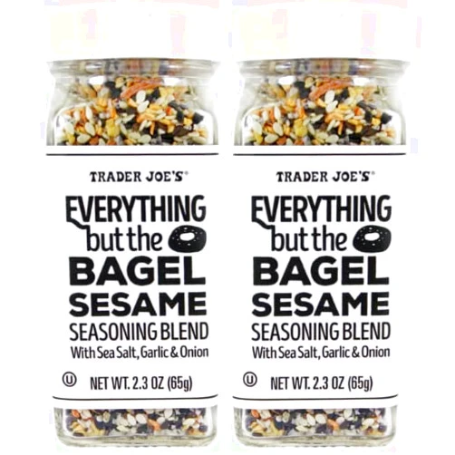 Generic Trader Joe's Spice And Seasoning - All Flavors (Everything But The Bagel But The Bagel, 2 Pack)