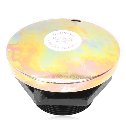Wanzuwbip Transfer Tank Vented Cap Diesel Fuel Tank Cap for Dee Zee with 2 Inch Base, Diesel Tank Cap w/Threaded Neck