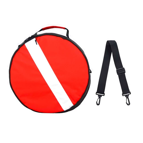 JUSTOOP Scuba Regulator Bag, Diving Regulator Protective Bags with Double Lockable Zippers Carry on Bag for Dive Regulator with Adjustable Shoulder Strap