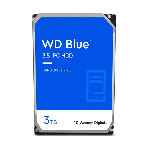 Western Digital 3TB WD Blue PC Internal Hard Drive HDD - 5400 RPM Class, SATA 6 Gb/s, 256 MB Cache, 3.5
