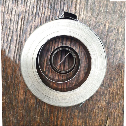Liovns Mdingbao-Tension Spring Spiral Flat Wire Coil Spring, 0.25mm Thickness*8mm Width*5000mm Length* 45mm Out Diameter, Strong Stretching Ability