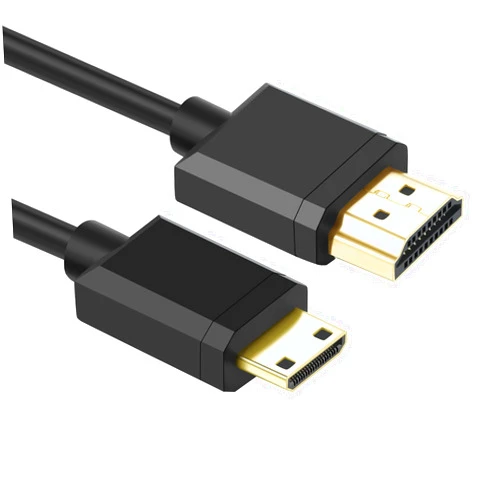 FUJIAXUN Mini HDMI to HDMI 2.1 8K Cable 3FT, Ultra High Speed 8K@60Hz 4K@120Hz 48Gbps HDMI Cord Compatible with Digital Cameras, Camcorders, Tablets (3) (molding, 3FT)
