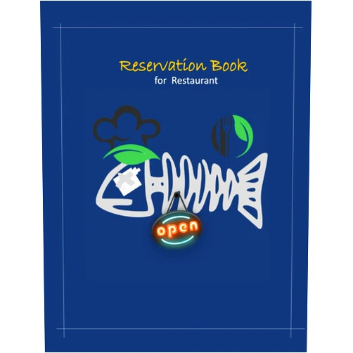Maria Bush Reservation Book for Restaurant: Table reservation diary Easy and large, tell time, customer name, phone number, table number