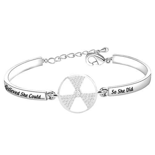 MAOFAED X-Ray Tech Gift Radiographer Gift She believed She Could So She Did Radiology Technologist Gift Radiologist Gift Radiology Graduation Gift Future X-Ray Tech Gift