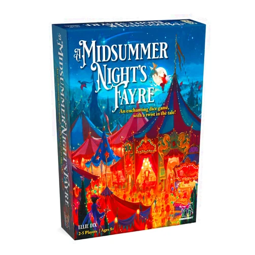 Gamewright - A Midsummer Nights Fayre - an Enchanting Dice Game with a Twist in The Tale! Age 8+, 2-5 Players