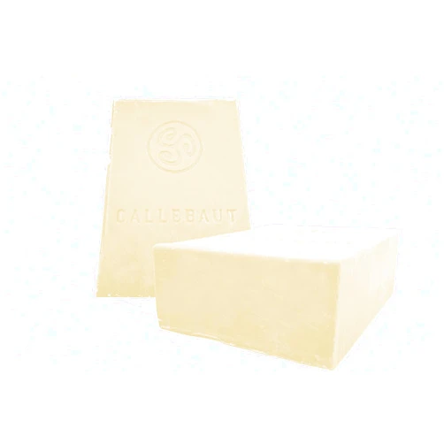 Generic Callebaut White Chocolate Blocks - Approximately 1 pound per Block - 2 Blocks